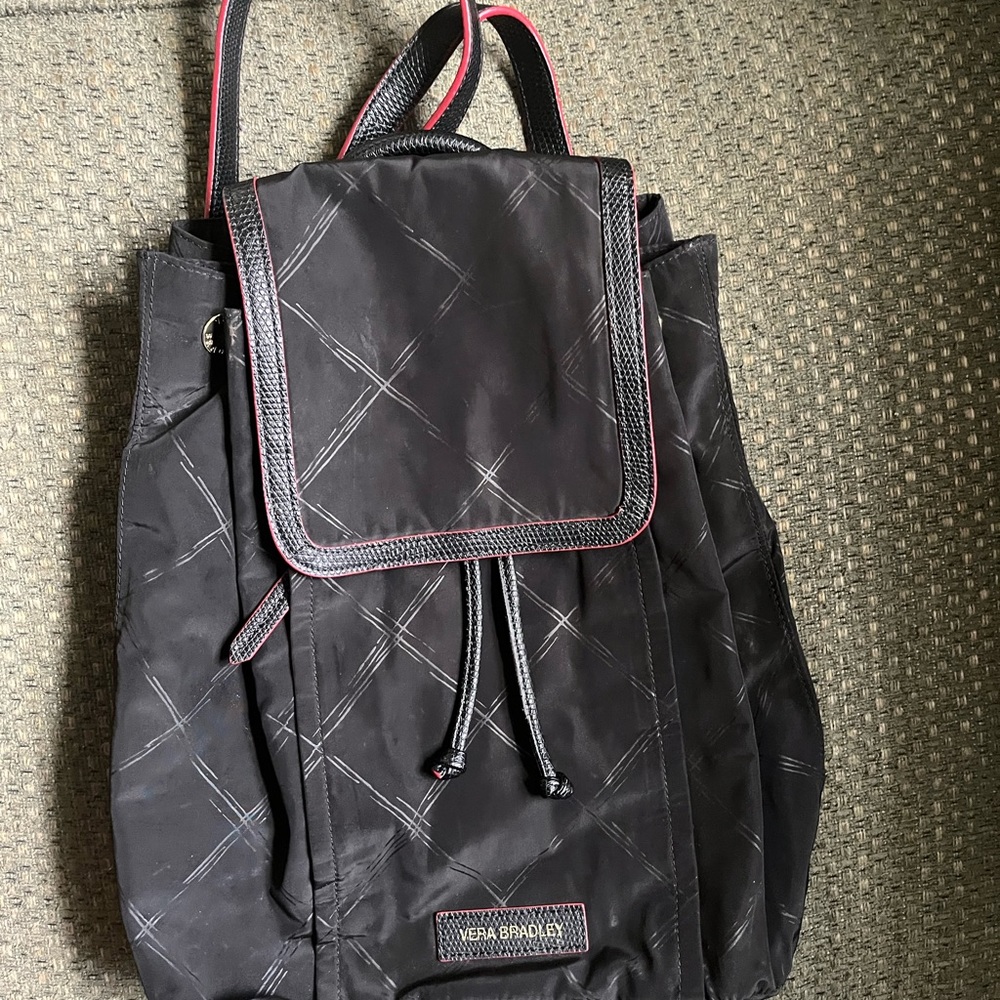 Vera Bradley Preppy Poly Backpack